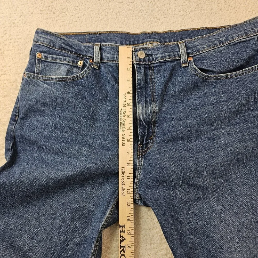 Levi's 505 Jeans Mens 40x30 Blue Denim Straight Leg Relaxed Fit Dadcore Normcore